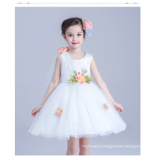 2017 dress for children with customizable sash child white angel dresses